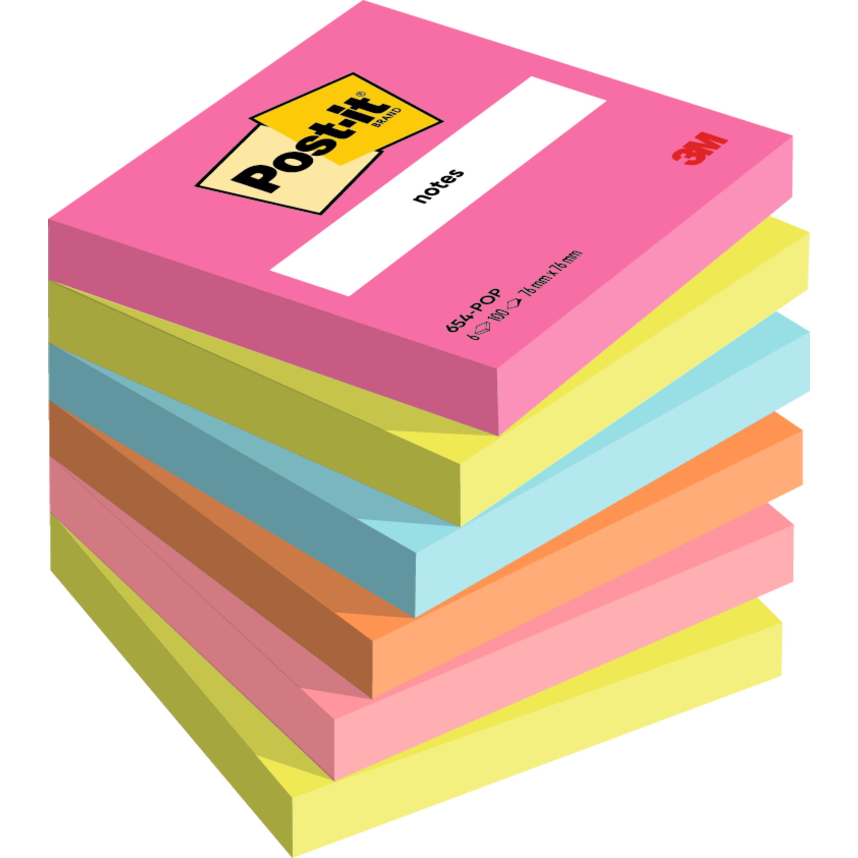 Post-it, Haftnotiz, Poptimistic (76 x 76 mm)