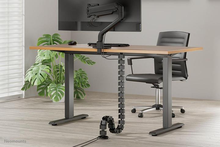 Produktbild Neomounts Kabelkanal flexibel schwarz/Schraubbefestigung (Kabelkanal, 130 cm)