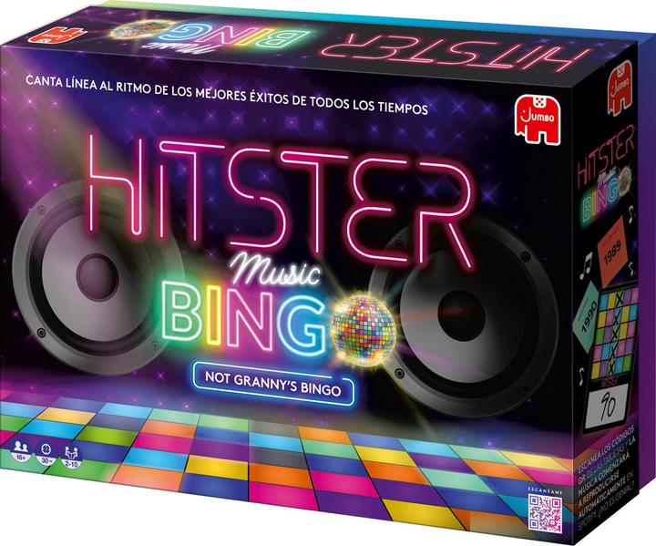 Productafbeelding Jumbo Hitster Bingo - Muziek Bingo variant