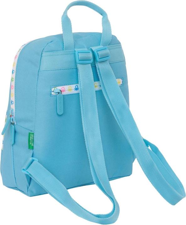 Actual product image Benetton Backpack Spring Mini Celeste 25 x 30 x 13 cm