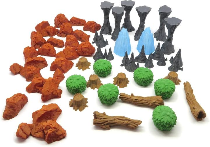 Actual product image BGExpansions Gloomhaven Complete Scenery Set (Plastic)