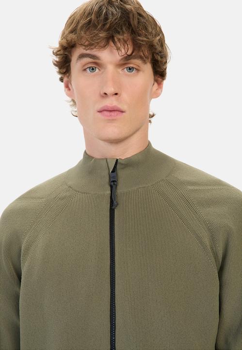 Produktbild Camel Active Strickjacke aus atmungsaktivem Polyester (L)