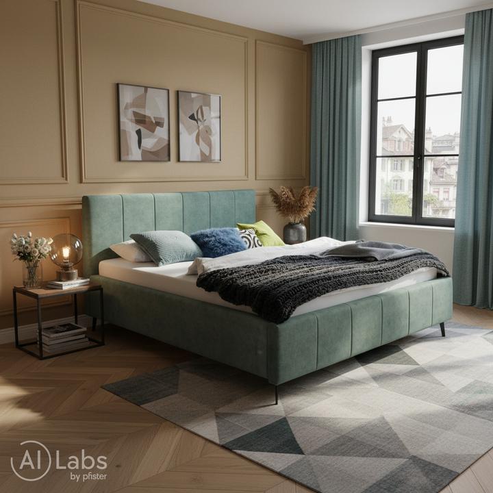 Immagine prodotto Meise Möbel Letto imbottito con rete Lizzano (160 x 200 cm)