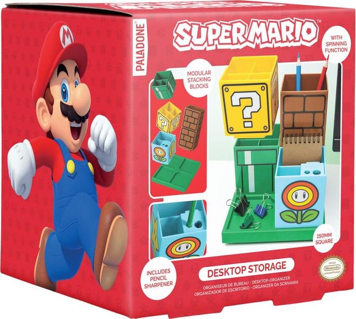 Actual product image Paladone Products Super Mario porte-crayon Blocks