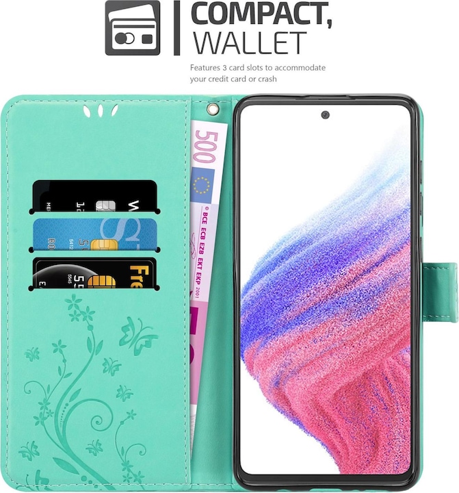 Immagine prodotto Cadorabo Custodia a libro a fiori per Samsung Galaxy A53 5G (Samsung Galaxy A53 5G)
