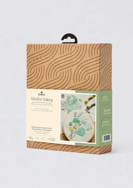 Actual product image DMC Stickset Mindful Making Duo Water Plants, Ø 15.7 cm
