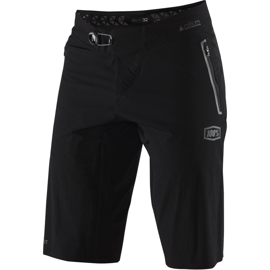 100%, Herren, Velohosen, Celium Shorts (36), Schwarz, 36