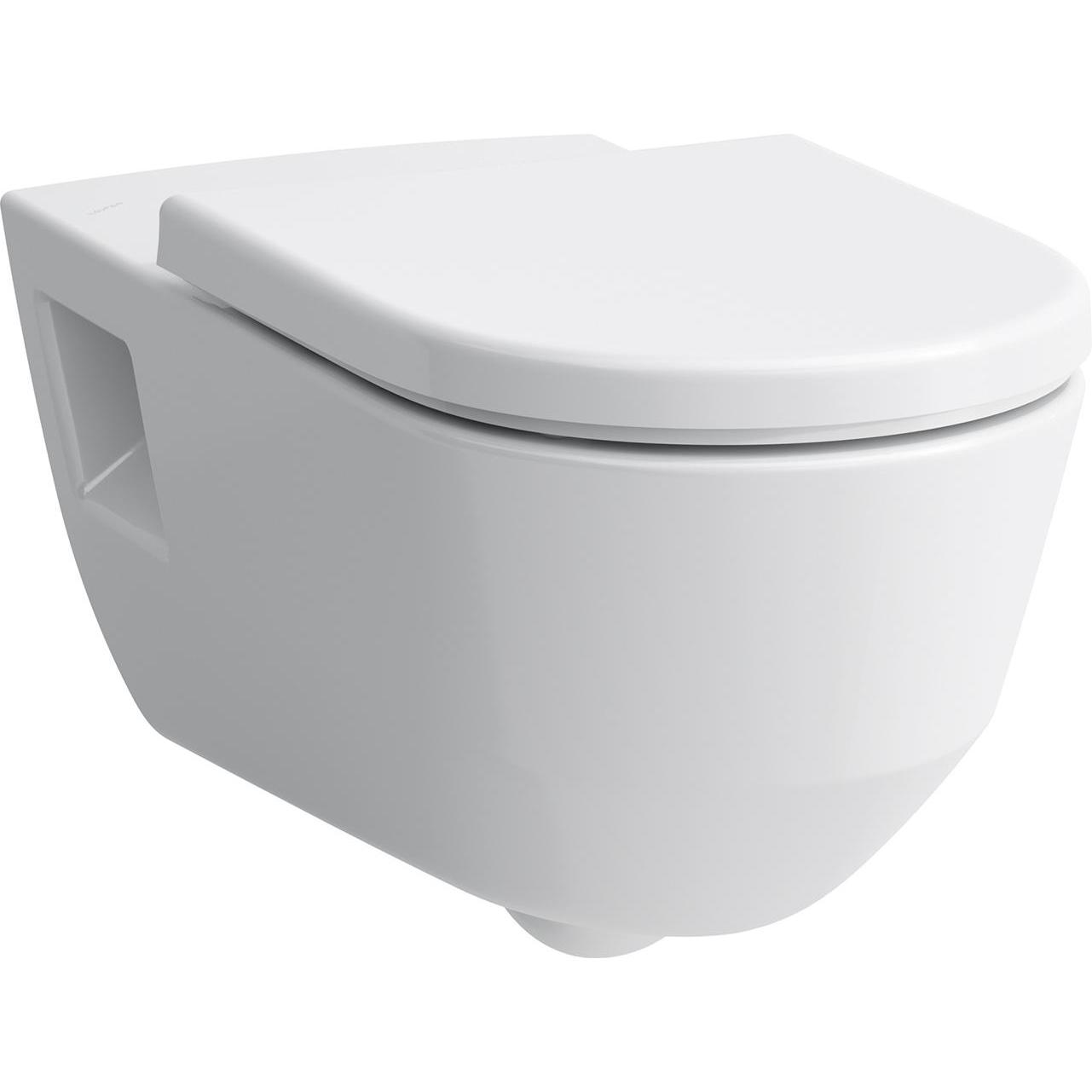 Thumbnail - Laufen, Toilette + Bidet, Wand-WC PRO spülrandl tief Ausladung 700mm weiss