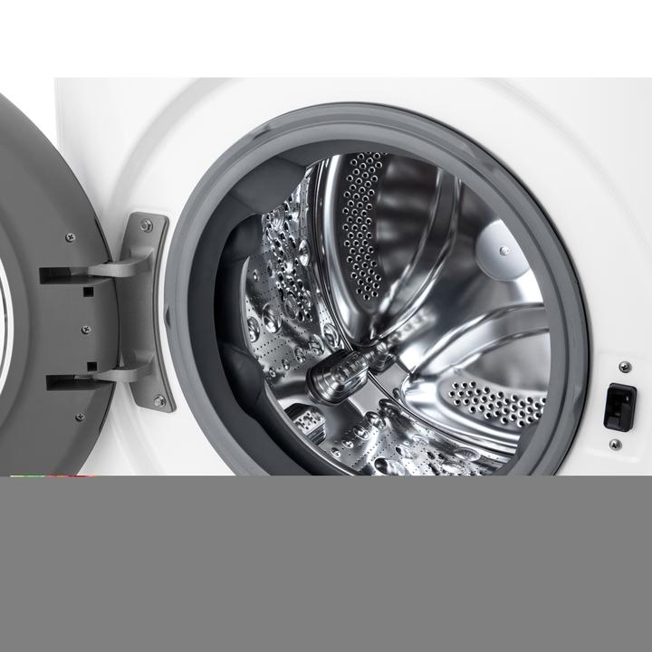 Produktbild LG D2R3S08NSWW Wasch-Trockenautomat slim 8/5kg AI DD, Klasse E, 1200 U/min, AI Wash, Steam