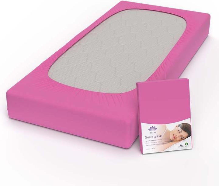 Image du produit Lotus Bettwaren Drap-housse en jersey Souplesse (140 x 200 cm, 160 x 200 cm)