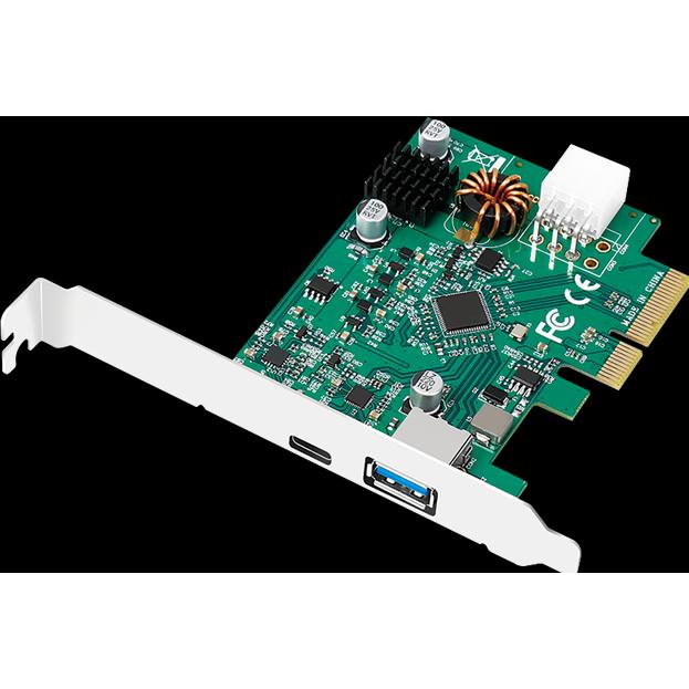 LogiLink PCI Express Karte, USB 3.2 Gen2x1, Kontrollerkarte
