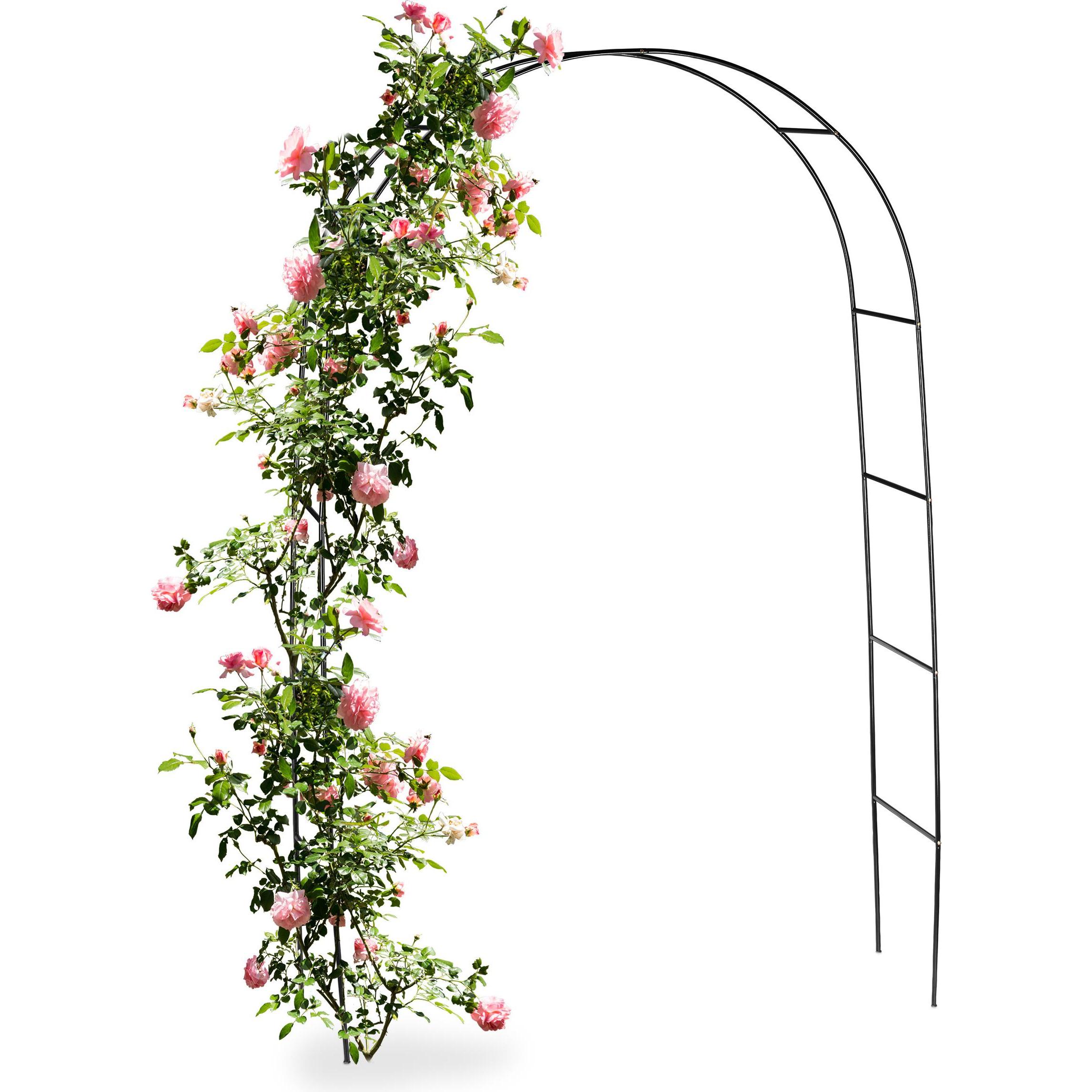 Relaxdays, Pflanzen Zubehör, Rosenbogen (38.50 cm, 140 cm)
