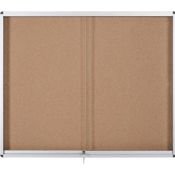 Thumbnail - Bi-Office, Pinnwand, Schaukasten Exhibit 92,6x96,7cm für 12x A4 Indoor Korktafel (Pinnwand)