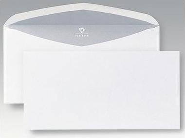 Posthorn Envelop 3000 DIN lang 220x110 mm (BxH) zonder venster 75g/m² met gegomde klep Papier wit (220 x 110 mm, DL, 1000x)