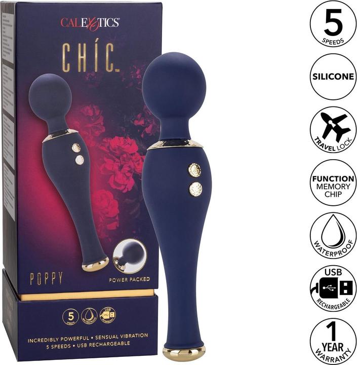 Actual product image CalExotics Chic Poppy Massager