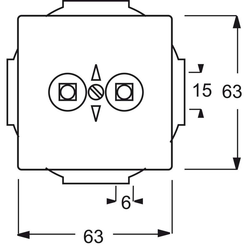 Thumbnail - Busch-Jaeger, Steckdose, Unterputz-Potenzial-Ausgleichsstecker 2- 2CKA002495A0086