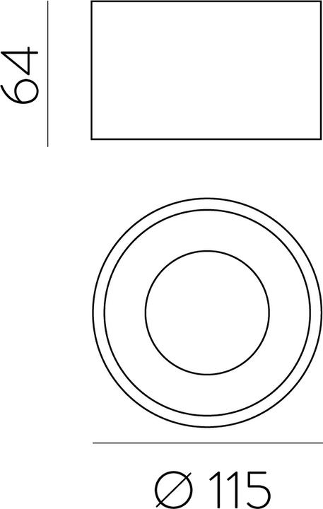 Image du produit ACB Iluminacion ACB Deckenleuchte Studio (1118 lm)