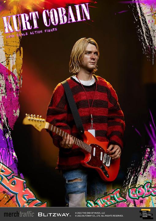 Produktbild Blitzway Kurt Cobain figurine 1/6 On Stage 31 cm
