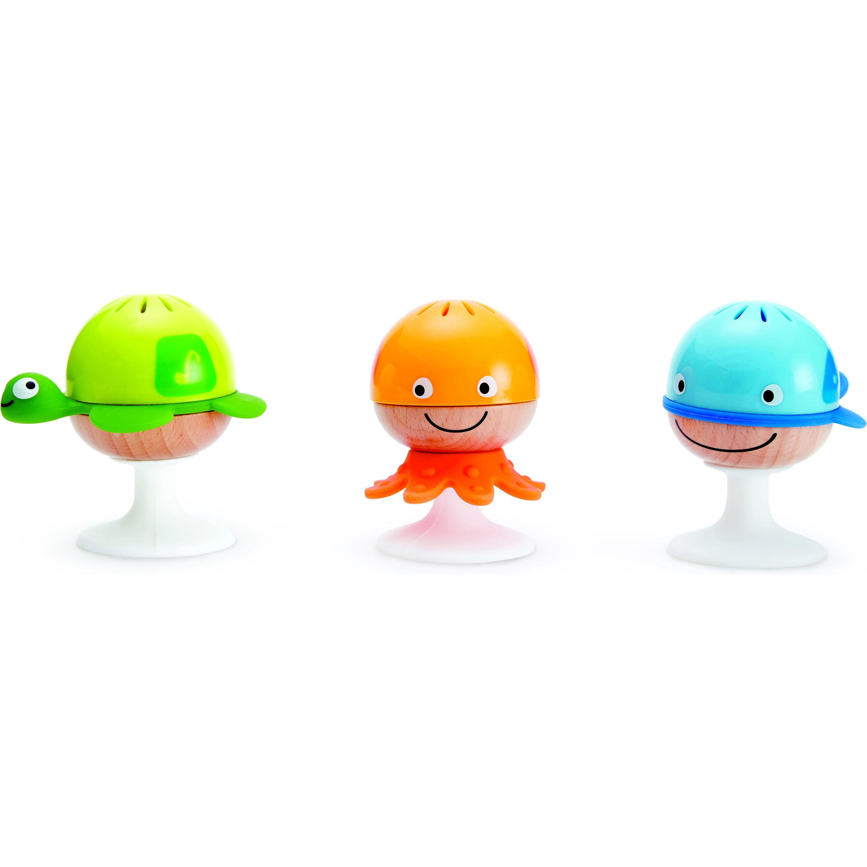 Hape, Krabbeldecke + Spielbogen, Saugnapf Rasselset