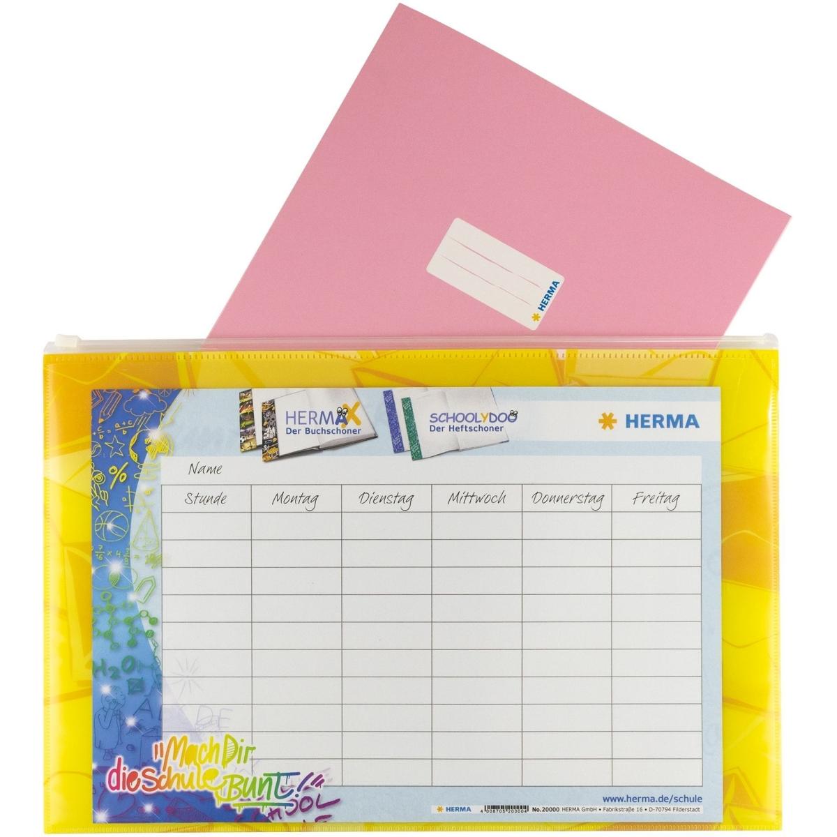 Herma, Mappe, Postmappe mit Zipper (A4, 1 x)