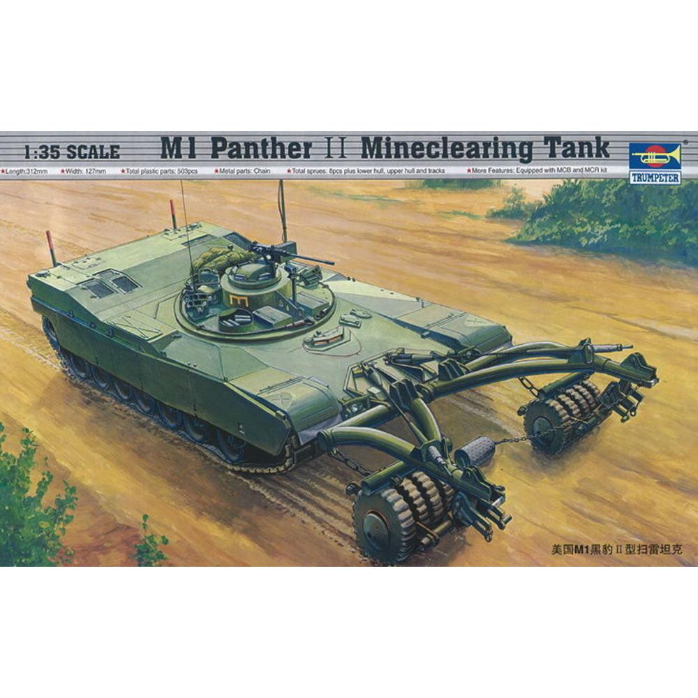 Trumpeter M1 Panther II Minenräumer (00346)
