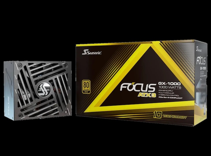 Immagine prodotto Seasonic Focus GX-1000 V4 1000W ATX3.0 nero (1000 W)