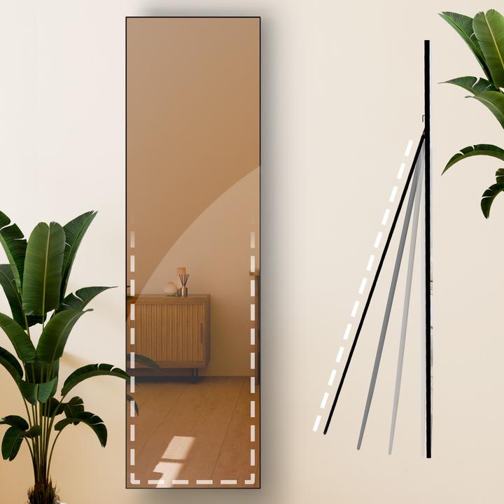 Actual product image CLP Spiegel Benicia Standspiegel und Wandspiegel in einem (140 x 40 cm)