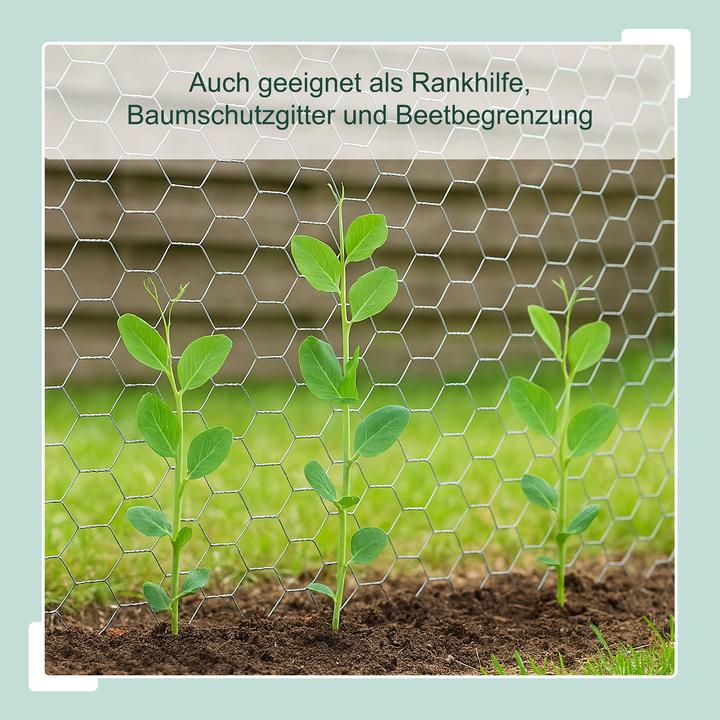 Actual product image Relaxdays Wire fence