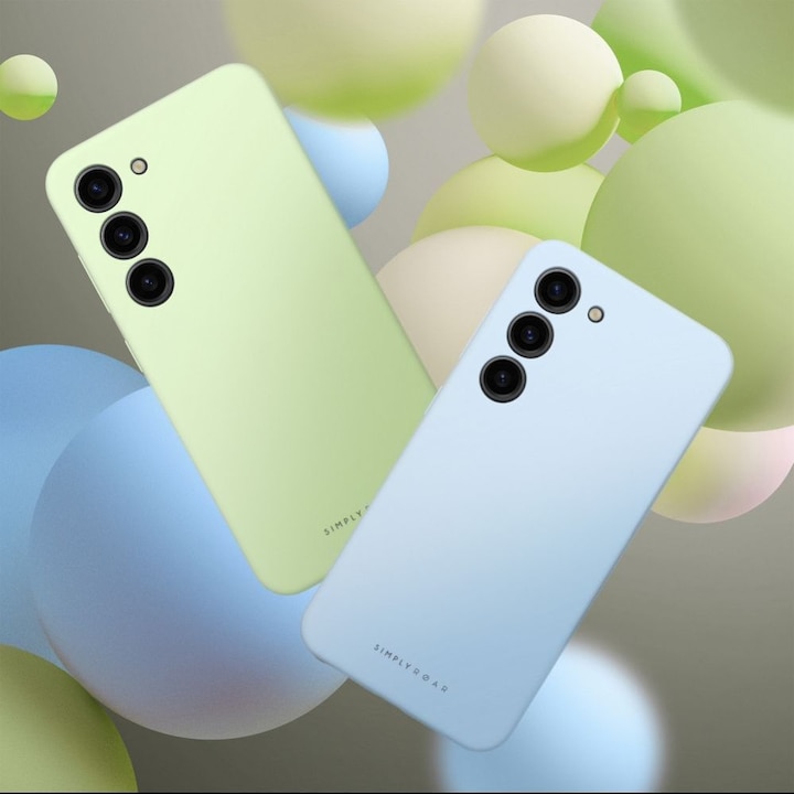 Produktbild Roar Back panel cover case CLOUD SKIN for SAMSUNG A55 5G Light green (Samsung Galaxy A55)