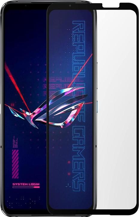 Produktbild Screenguard Asus ROG Phone 6 Full Screen Panzerglas Schutzfolie 2.5D 9H (1 Stück, Asus ROG Phone 6)