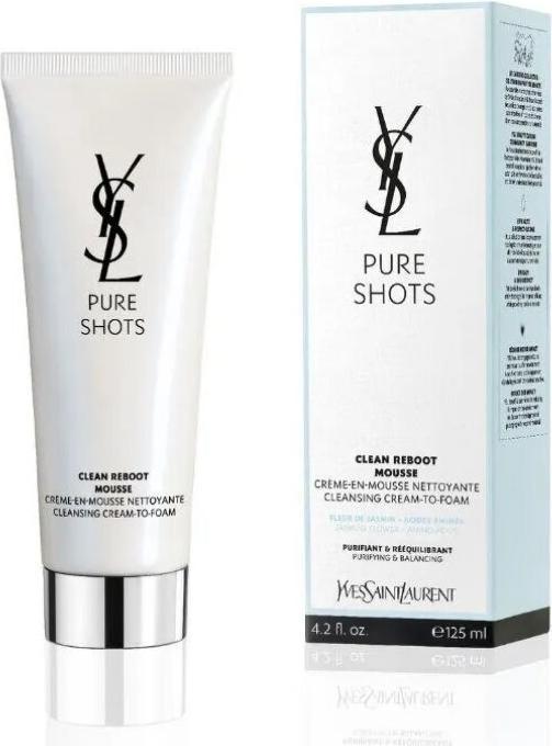 Actual product image Yves Saint Laurent Pure Shots Cleanser (Cleansing Foam, 125 ml)