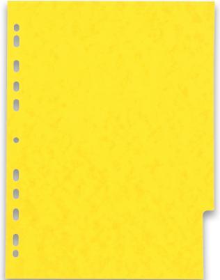 Image du produit Oxford Intercalaires en carton, vierges, DIN A4, marbrés,12 pièces