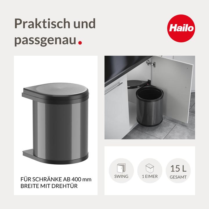 Actual product image Hailo Waste collector (15 l)