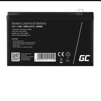 Image du produit GreenCell AGM05 (12 V, 7.20 Ah)