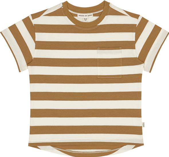Immagine prodotto House of Jamie Maglietta oversize a righe Chai Tea (110, 116)