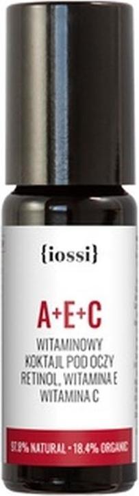 Iossi Serum pod oczy A+E+C witaminowy koktajl witaminy E i C 10ml (Augenpflege Serum, 10 ml, Tag)