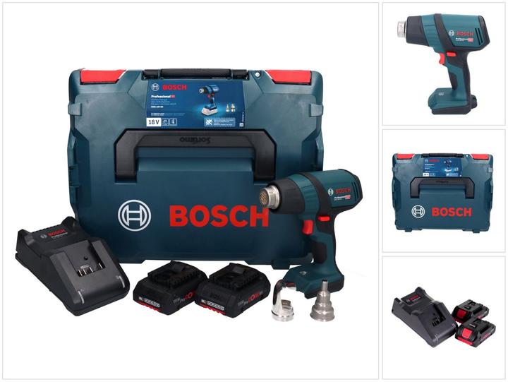 Actual product image Bosch Professional Bosch GHG 18V-50 Professional Battery Hot Air Blower 18 V 300° C / 500° C + 2x ProCORE Battery 4.0