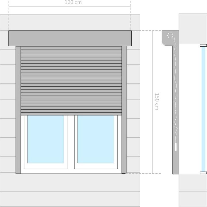 Actual product image vidaXL Helin (120 x 150 cm)