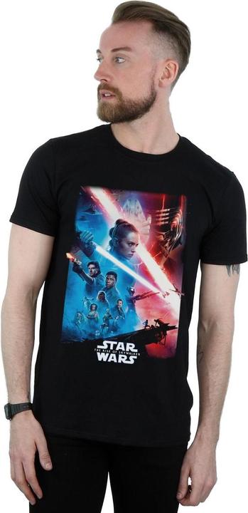 Produktbild Star Wars The Rise Of Skywalker Theatrical Poster TShirt (4XL)