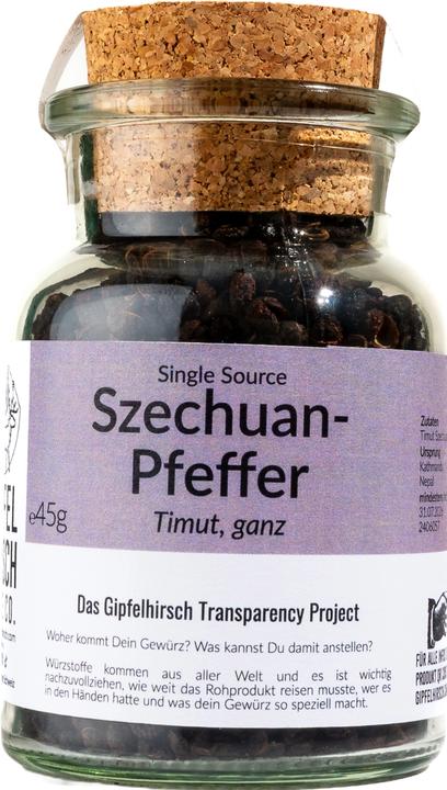 Produktbild Gipfelhirsch Szechuanpfeffer (35 g)