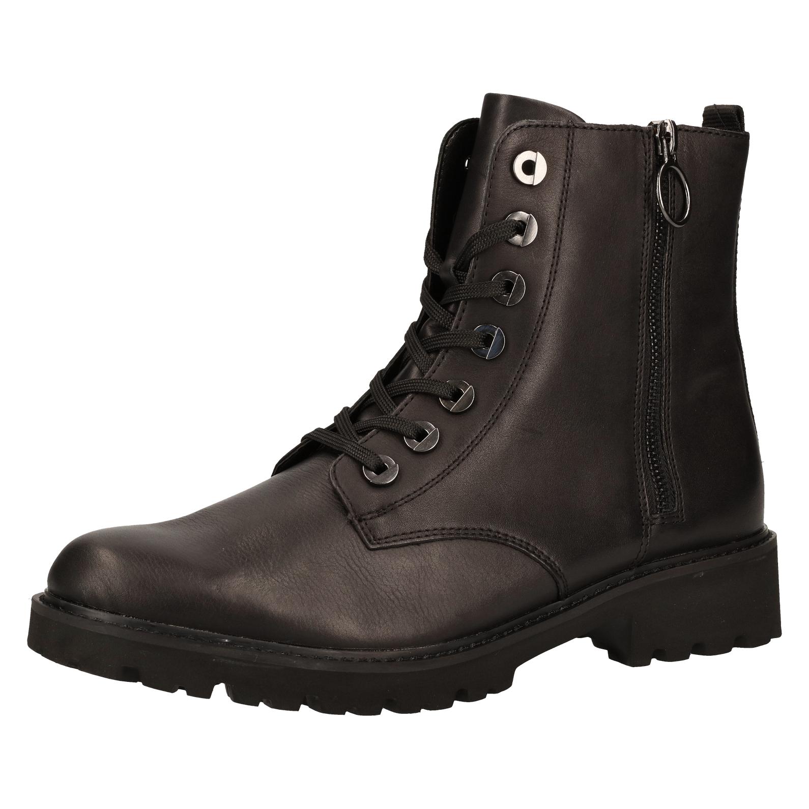 Remonte, Damen, Boots + Stiefel, Stiefelette, Schwarz, (40)