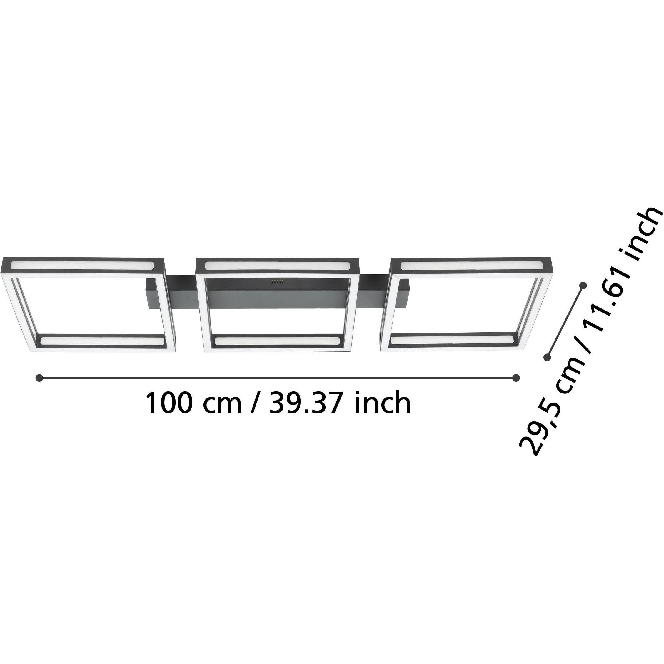 Thumbnail - EGLO, Wandleuchte + Deckenleuchte, LED-Deckenleuchte (4560 lm)