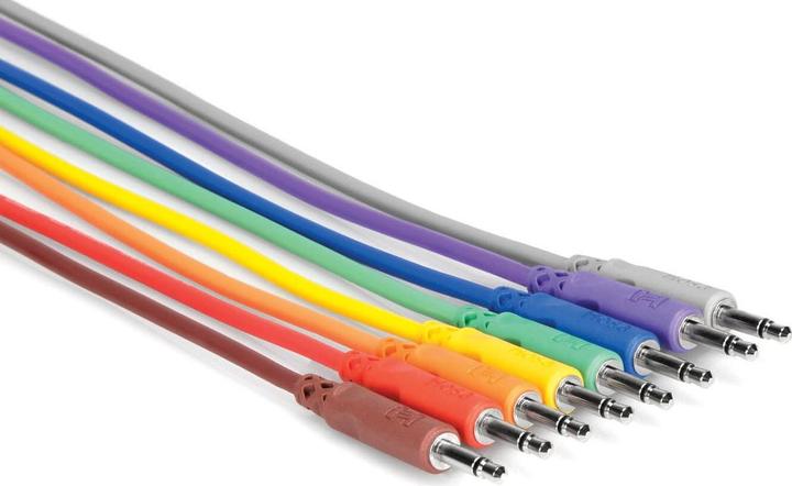 Produktbild Hosa CMM-845 - Patch Cables 8pcs, 45cm (0.45 m)