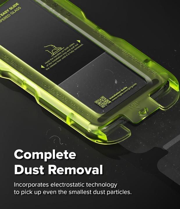 Produktbild Ringke - Easy Slide Tempered Glass (2 pack) - iPhone 17 - Clear (2 Stk., Apple iPhone 17)