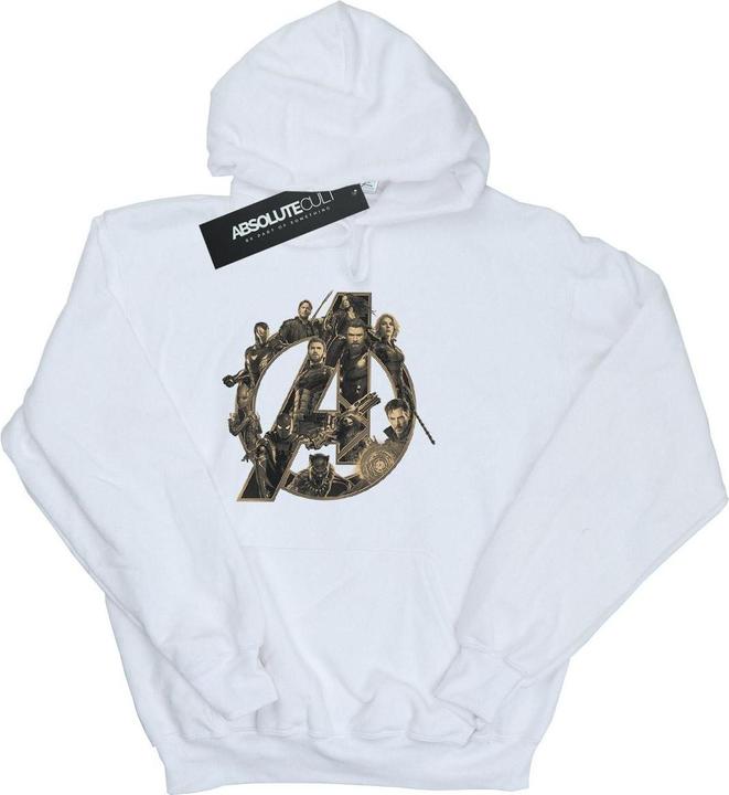 Image du produit - Sweat à capuche AVENGERS INFINITY WAR LOGO - Femme (XXL)