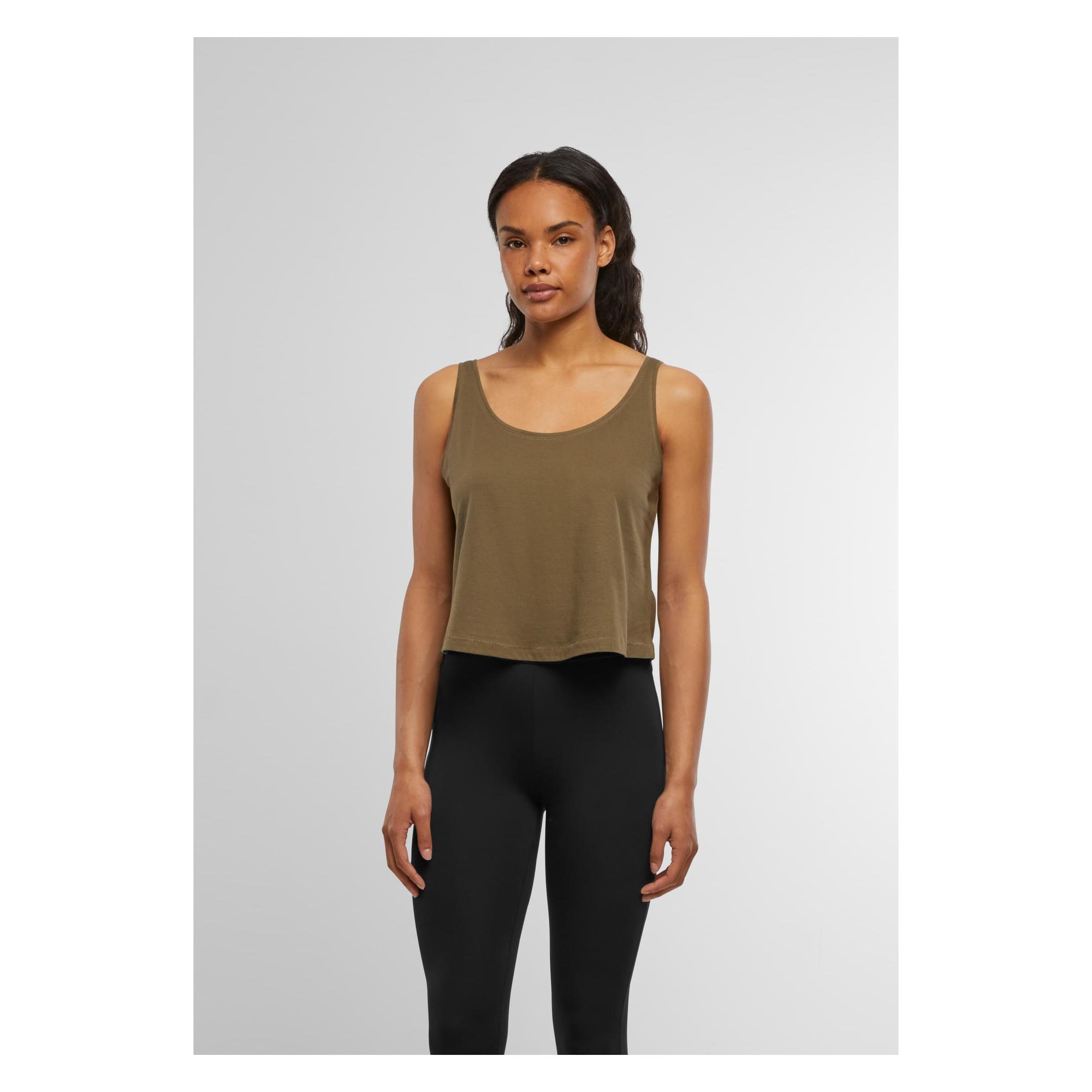 Build Your Brand, Damen, Shirts, Ladies' Oversized Tanktop, Grün, (Xxl)