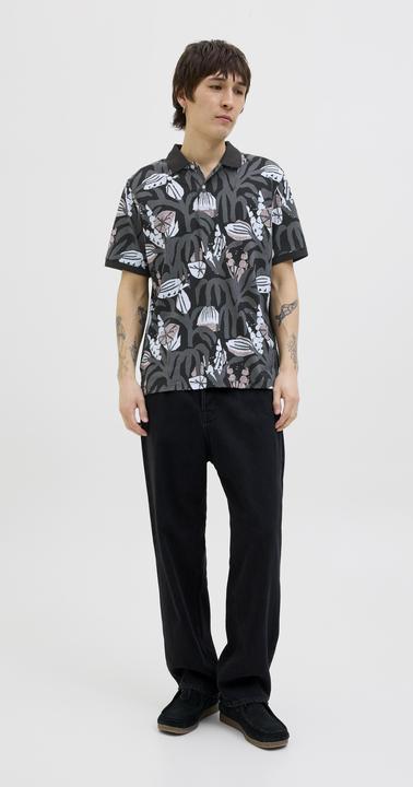 Produktbild Jack & Jones All Over Print Polokragen Poloshirt Poloshirt (XS)