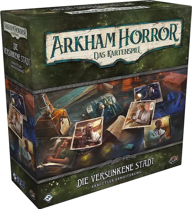 Actual product image FFG FFGD1183 - Arkham Horror: The Card Game - The Sunken City (Investigator Expansion) (German, 1 - 4 Players)