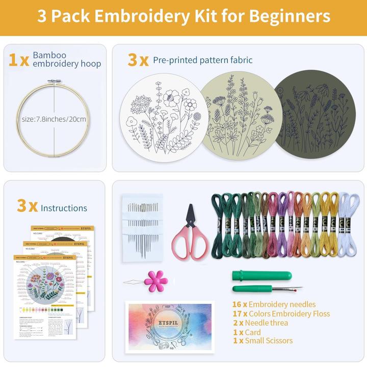Image du produit Activity Board Stickset für Erwachsene - Blumenmuster