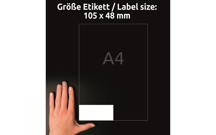 Immagine prodotto Avery Etichette universali 105 x 48 mm, 10 Blatt